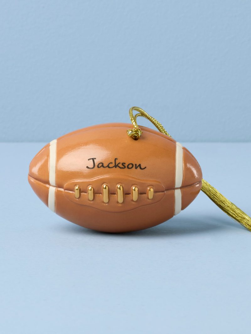 Personalized Football Ornament